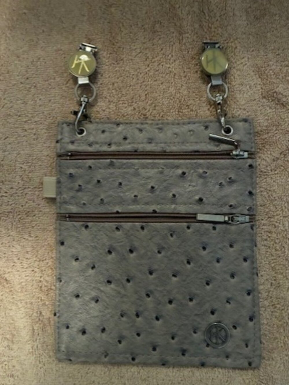 Hands free belt bag with plenty of storage!